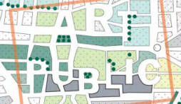 Extrait de l'image de couverture de l'étude "Place de l'art public : artistes, commanditaires et statut des œuvres"